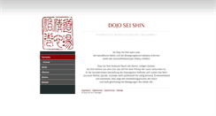 Desktop Screenshot of dojo-seishin-tuebingen.de